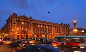 L'hôtel de la Marine, place de la Concorde à Paris
