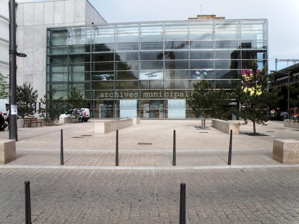 La Place des Archives, à Lyon