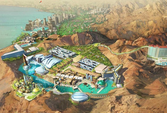 Le futur parc d'attraction Star Trek © Rubicon Group Holding