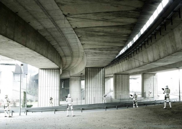 Stormtroopers Under Bridge - © Cédric Delsaux