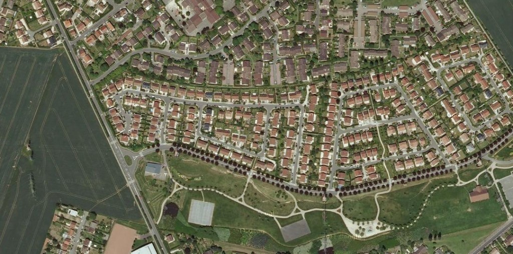 Capture Google Map – quelque part en France…