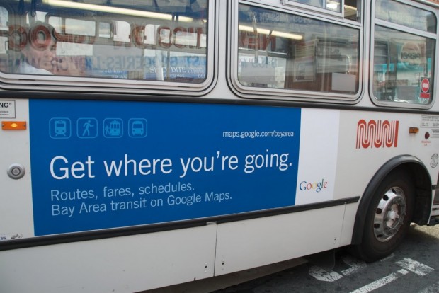 Pub pour Google Transit
