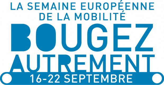 Logo de la Semaine européenne de la mobilité.