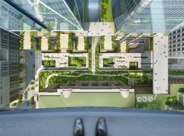 Mieux vaut ne pas être sujet au vertige...