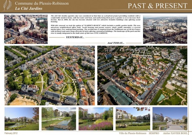 Planche de présentation 2 : passé et présent.