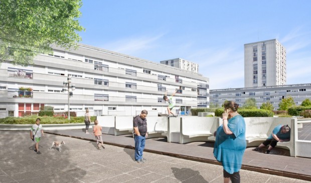 Rue de Cantal, Saint-Herblain, France, 2011