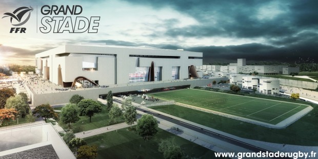 Vue exterieure de l'aire de jeu