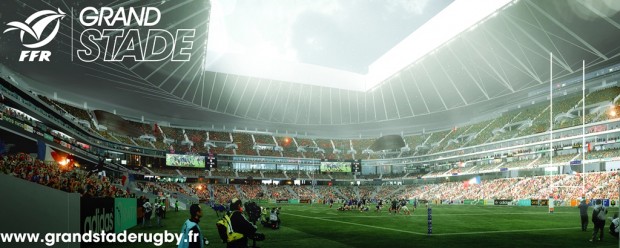 Vue intérieure au niveau du terrain