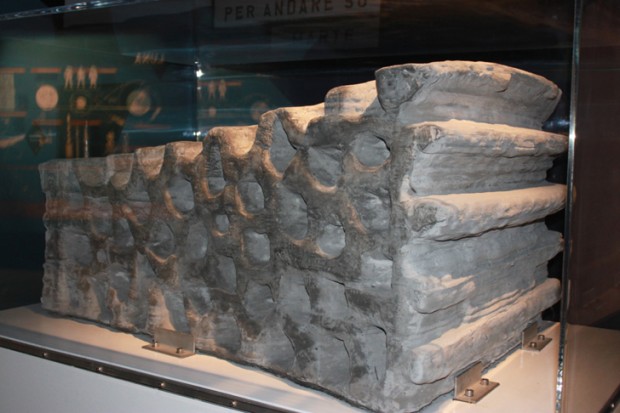 Le prototype de mur alvéolé