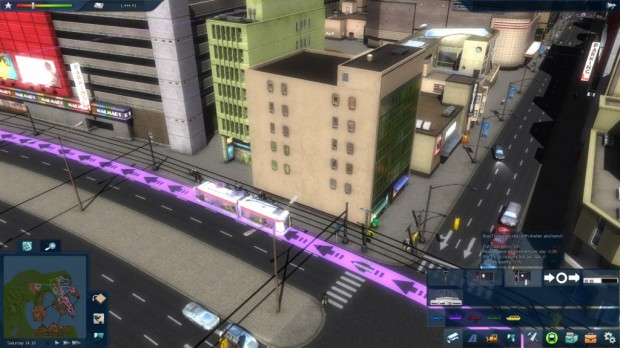 Un trolleybus dans Cities in Motion 2