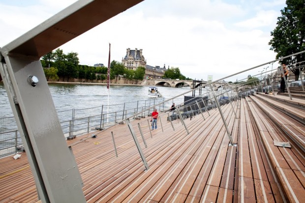 Les nouvelles berges de Seine