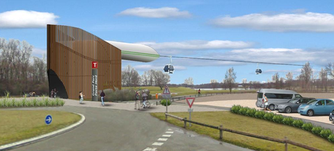 Un téléphérique pour le Grand Parc de Miribel Jonage - Lyon Capitale