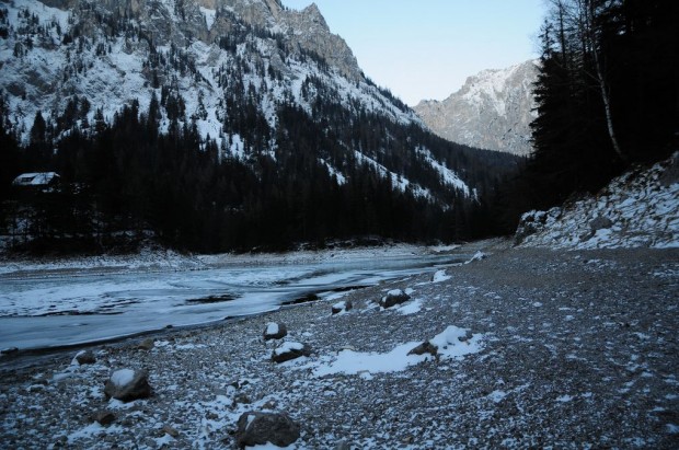 Grüner See en hiver. Source : Christian Reichl sur Flickr