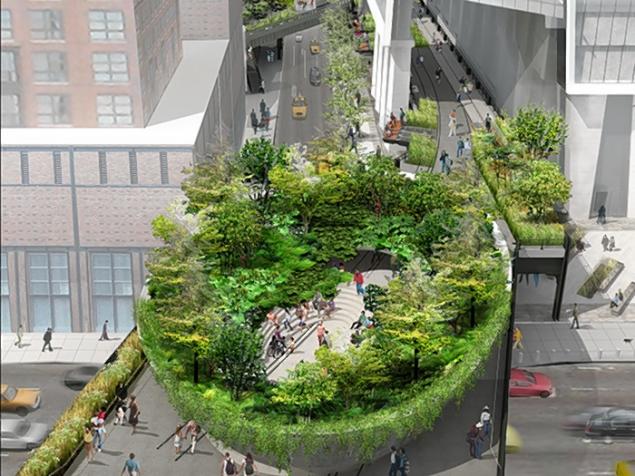 The Spur - High Line Park - Diller Scofidio + Renfro & James Corner Field Operations