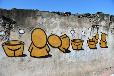 Graffiti signé Jace. Crédit Photo: Archipel CDUC