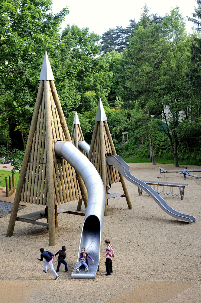Parc du Vallon - Lyon - La Duchère - © Laurence Danière