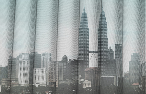 A Kuala Lumpur, une Tour voilée de 400 mètres - © REX