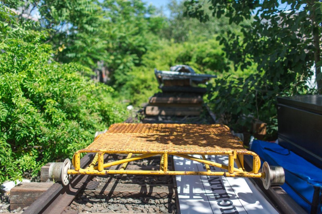 Le dernier tronçon "sauvage" de la High Line - Sam Horine - Gothamist