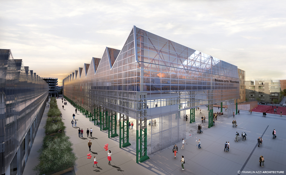 Les Futures Halles de l'Île de Nantes - Franklin Azzi
