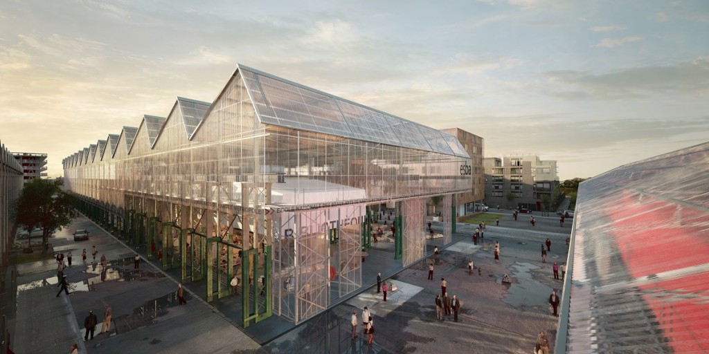 Les Futures Halles de l'Île de Nantes - Franklin Azzi