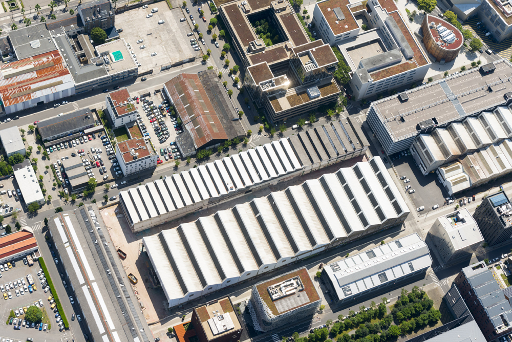 Vue Aérienne du Site avant intervention