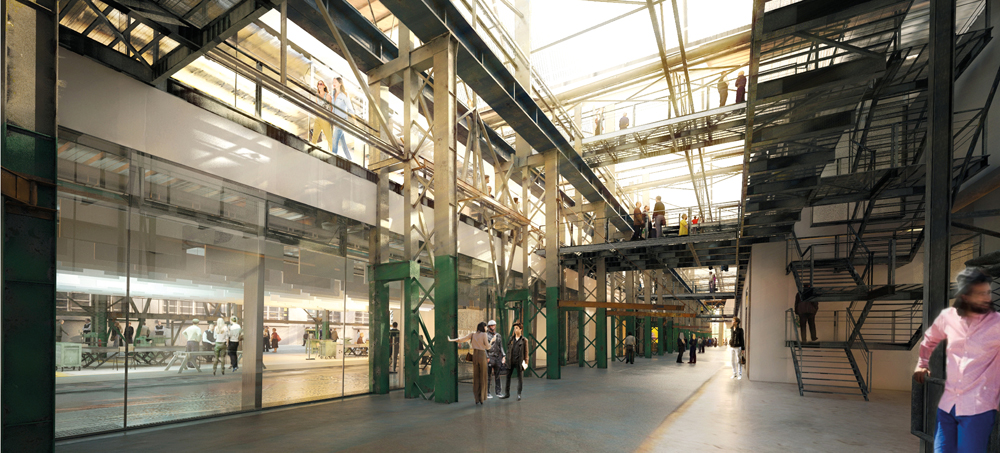 Les Halles de l'Île de Nantes - Franklin Azzi