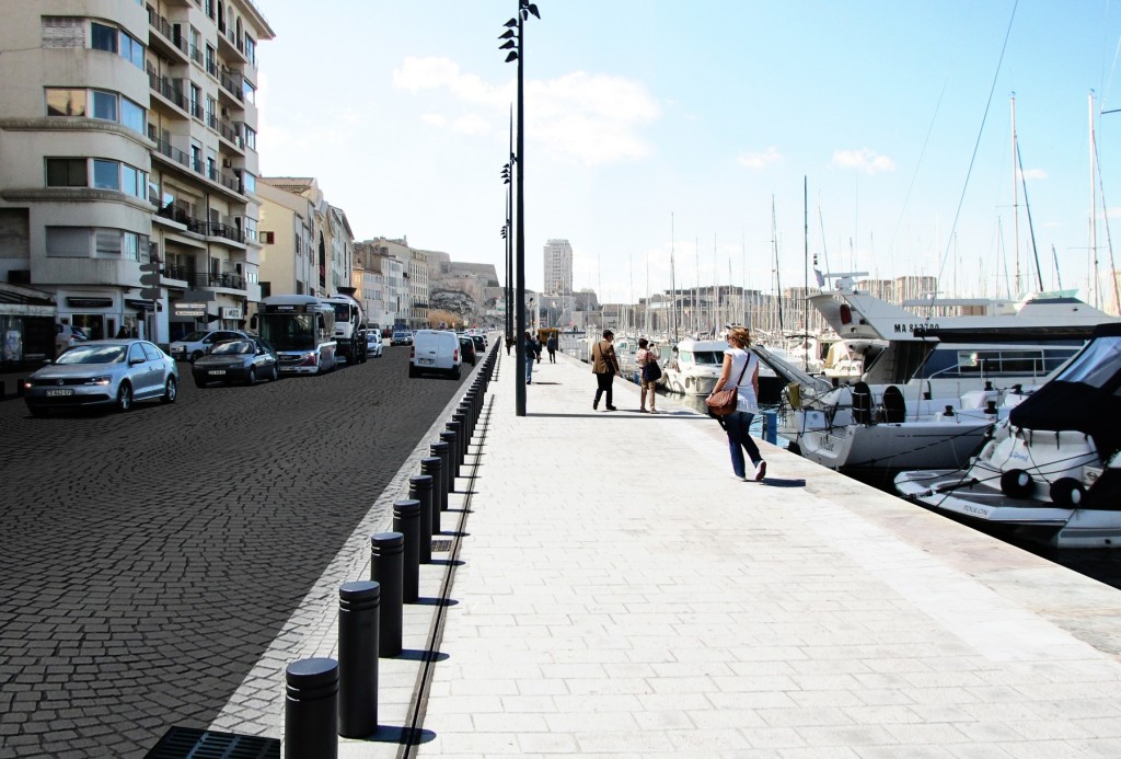 Réaménagement du Quai Rive Neuve - Marseille