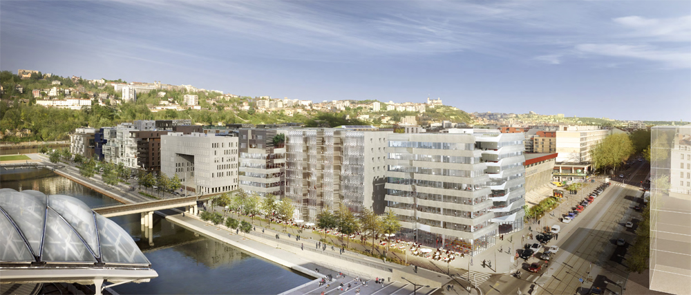 îlot Ikari - Lyon Confluence - ©Kengo Kuma