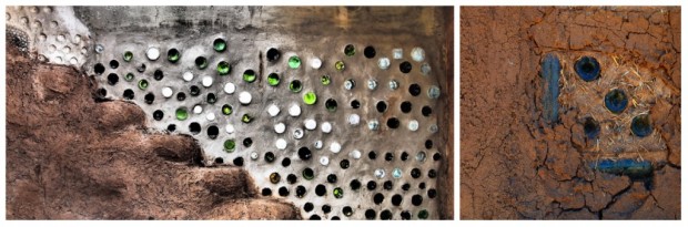 Eco-constructions à Valparaiso, Chili.