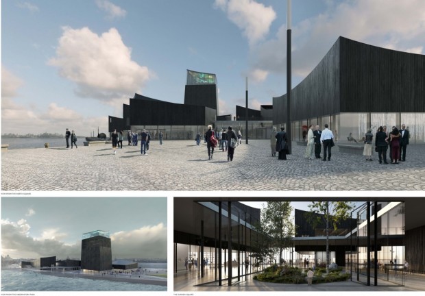 Vues sur les abords terrestres / © MKA / Artefactorylab