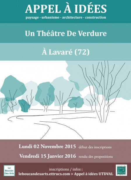 Un Théâtre De Verdure Á Lavaré (72) / © Le Boucan des Arts