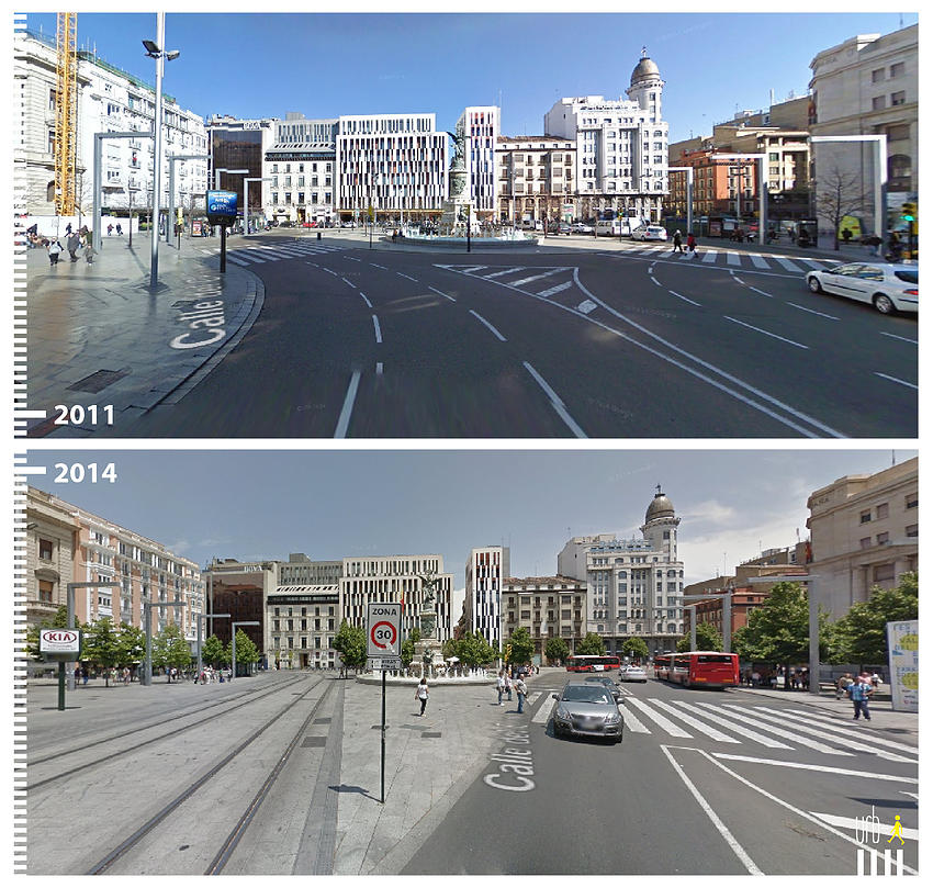 Plaza España, Zaragoza, Spain