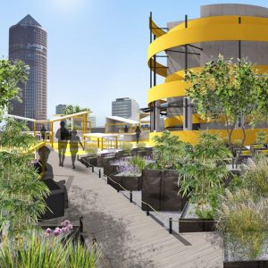 Transformation en vue pour le Parking des Halles - Lyon - WW Architecture / Mengzhi Zheng