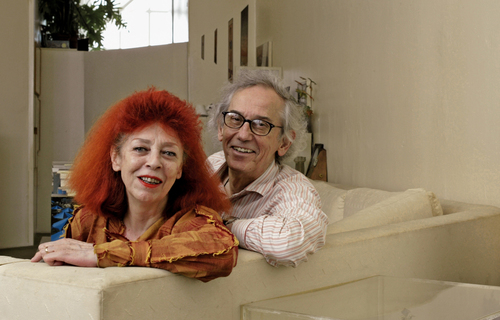 Christo et Jeanne-Claude à New York en 2004 / © Christo et Jeanne-Claude