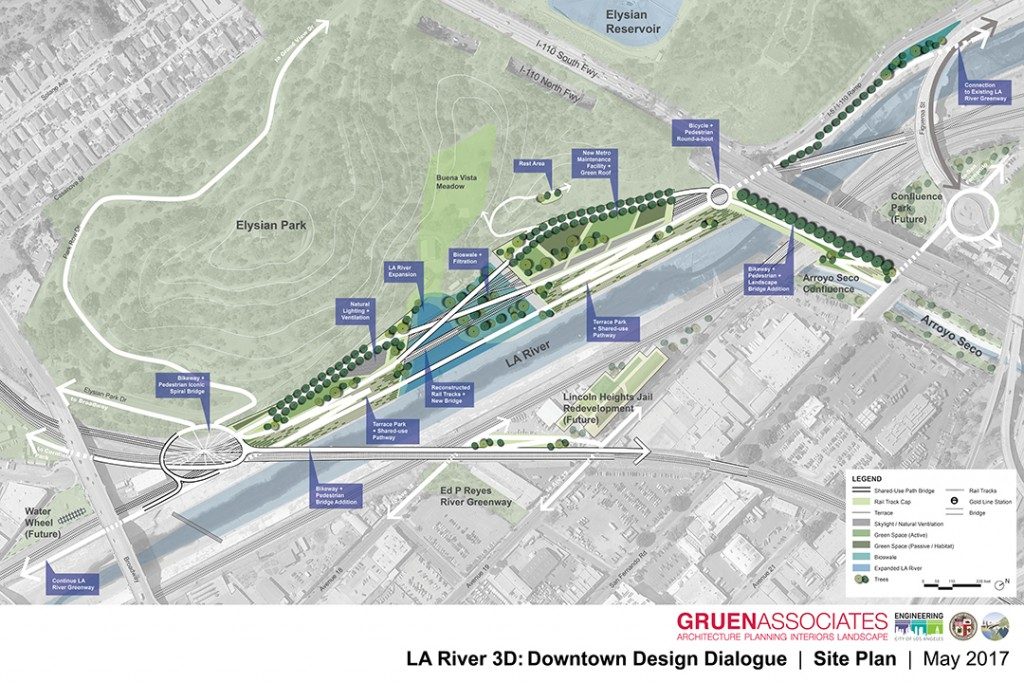 Elysian Terrace - Gruen Associates - Los Angeles River