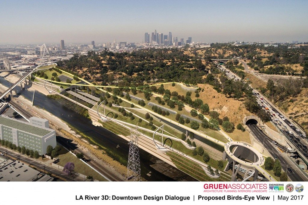 Elysian Terrace - Gruen Associates - Los Angeles River
