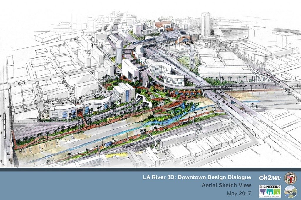 Los Angeles River Downtown - CH2M