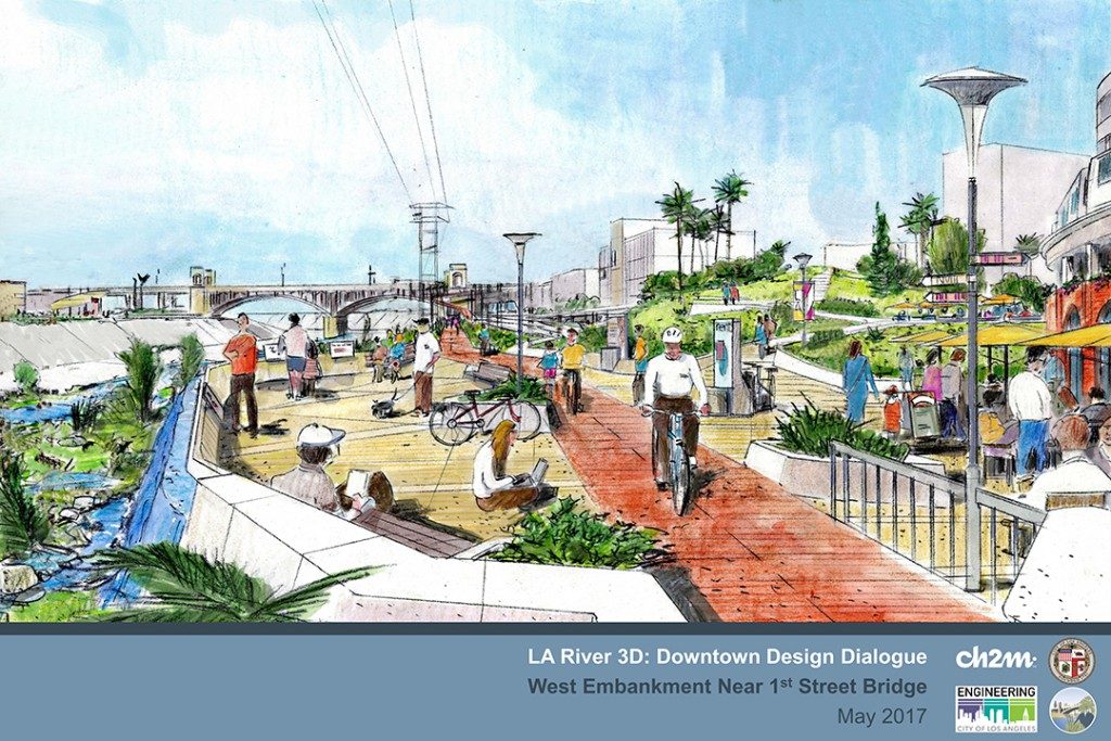 Los Angeles River Downtown - CH2M